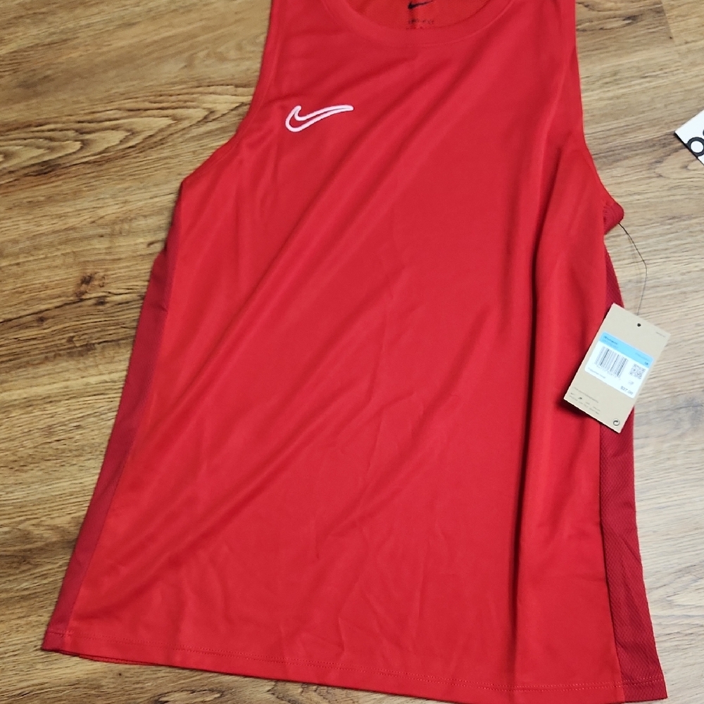 Nike Red Sleeveless Sports Top